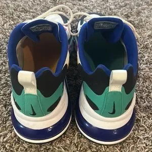 Nike Air Max 270 Bauhaus - Size 11.5 - White, Black, Green, Yellow, Blue Nike | Shoes | Nike Air Max 27 Bauhaus Size 15 White Black  main image 3